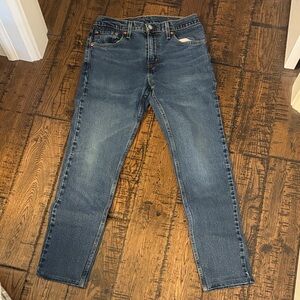 Levi's Slim Straight Denim Jeans - Medium Blue Wash